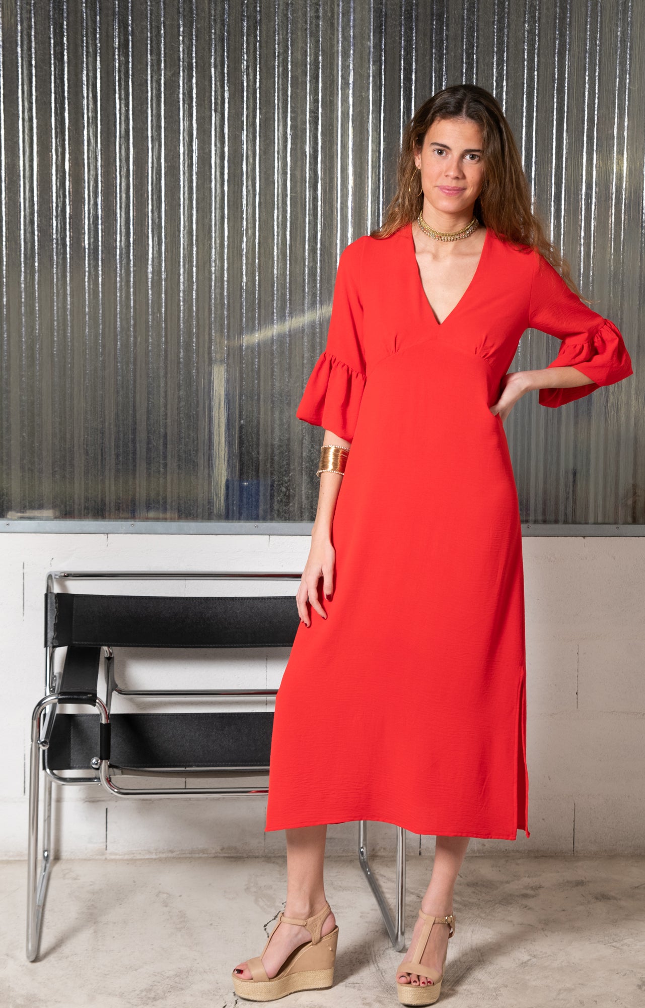 VESTIDO SIENA ROJO