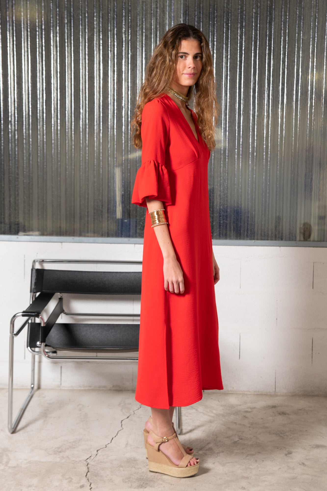 VESTIDO SIENA ROJO
