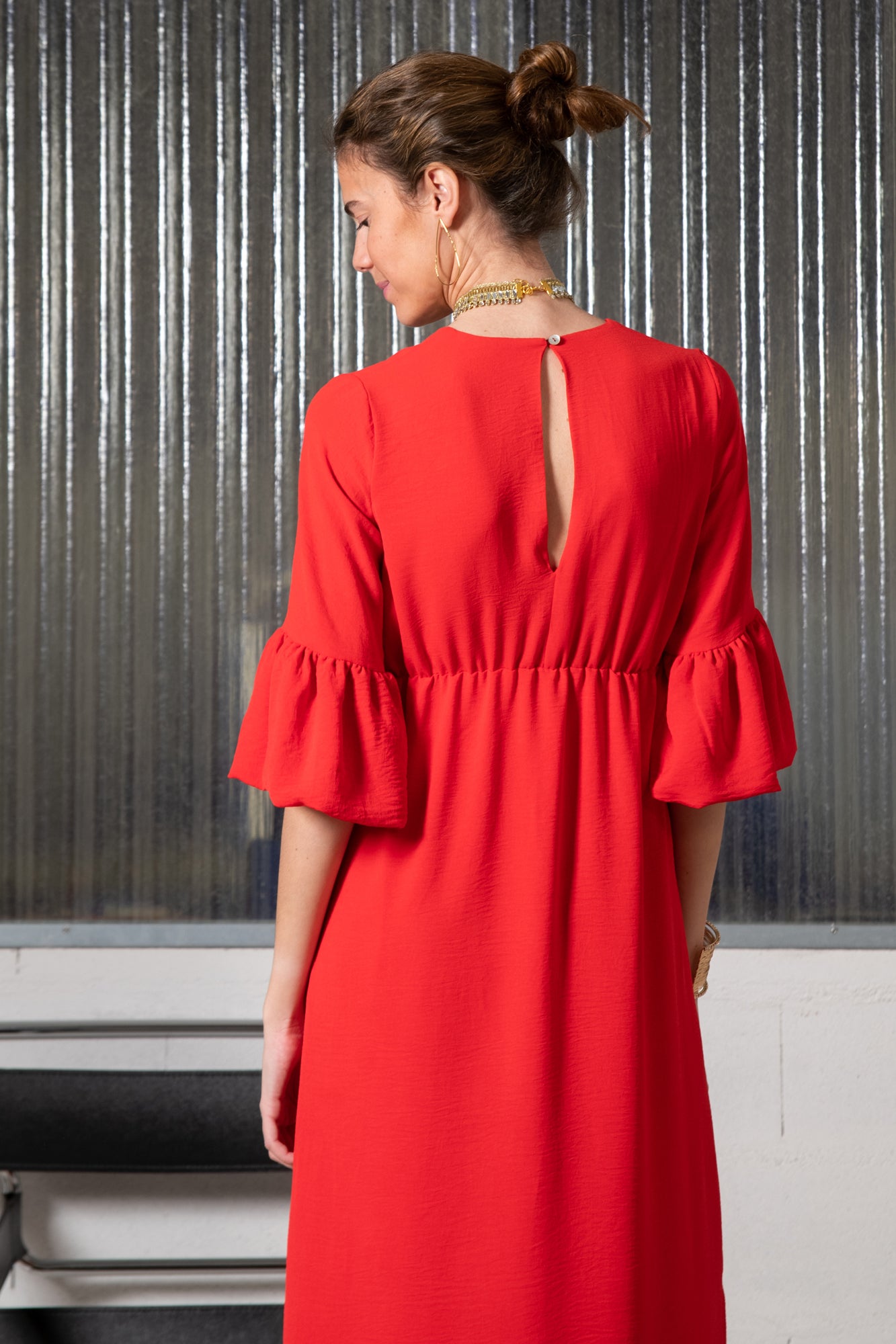 VESTIDO SIENA ROJO