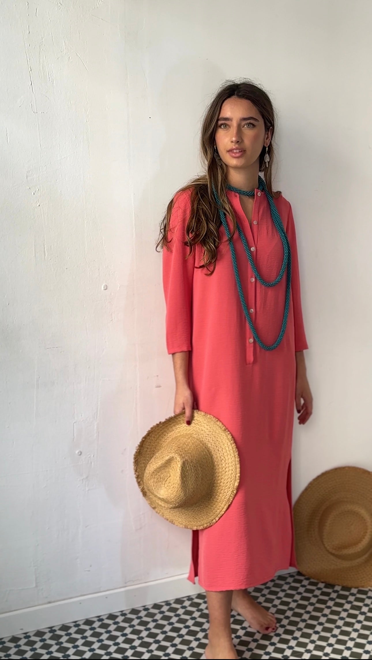 VESTIDO DUBLIN CORAL