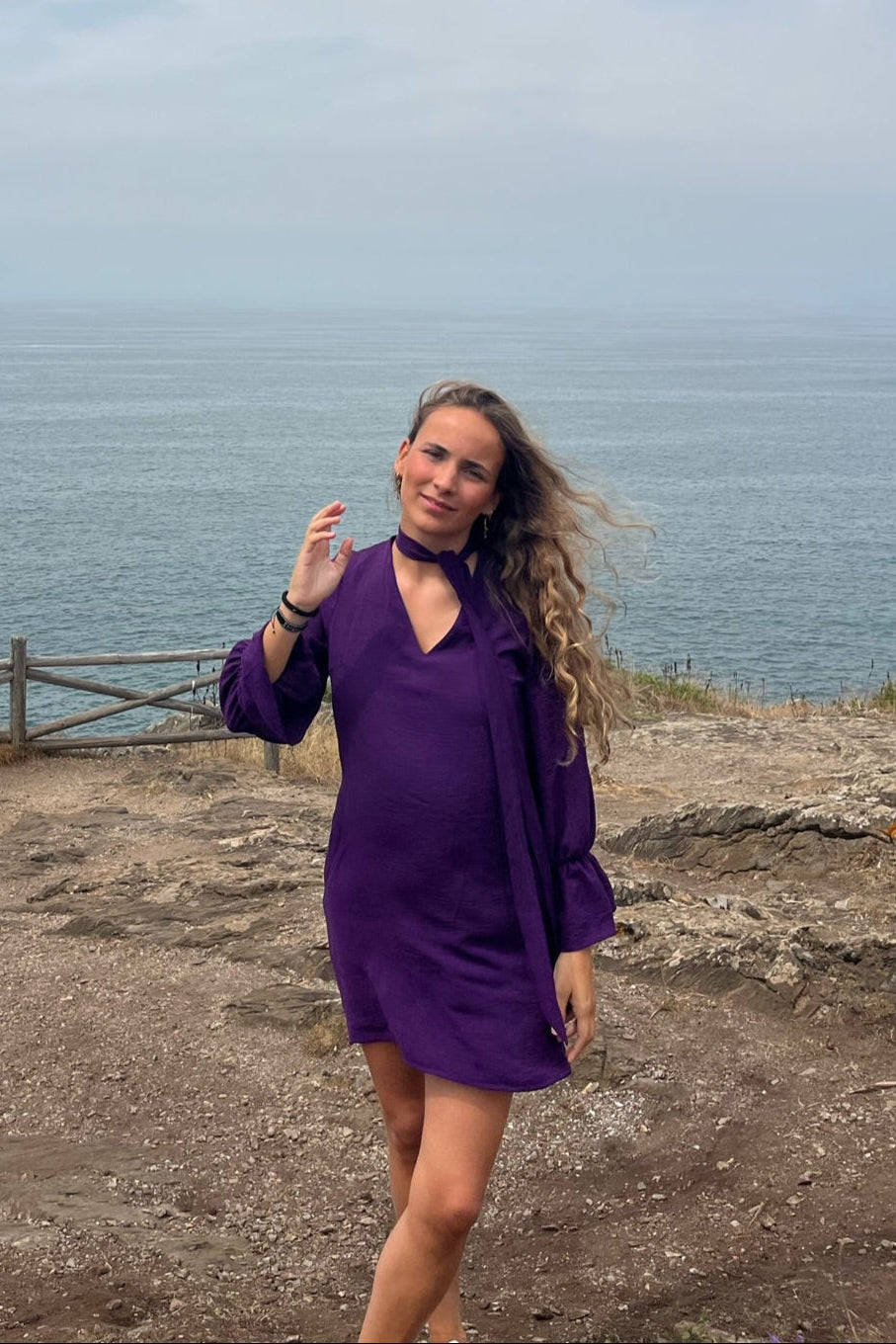 VESTIDO FERRARA MORADO