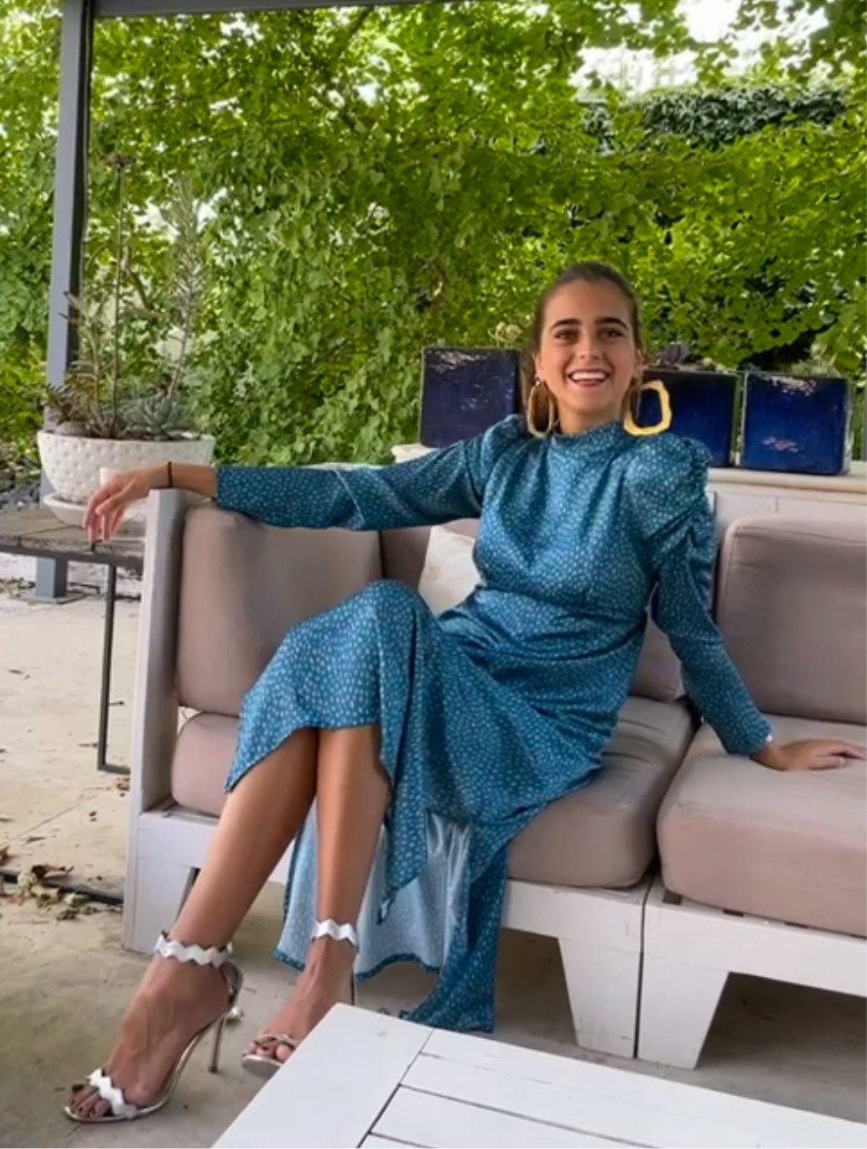 VESTIDO HOLANDÊS AZUL