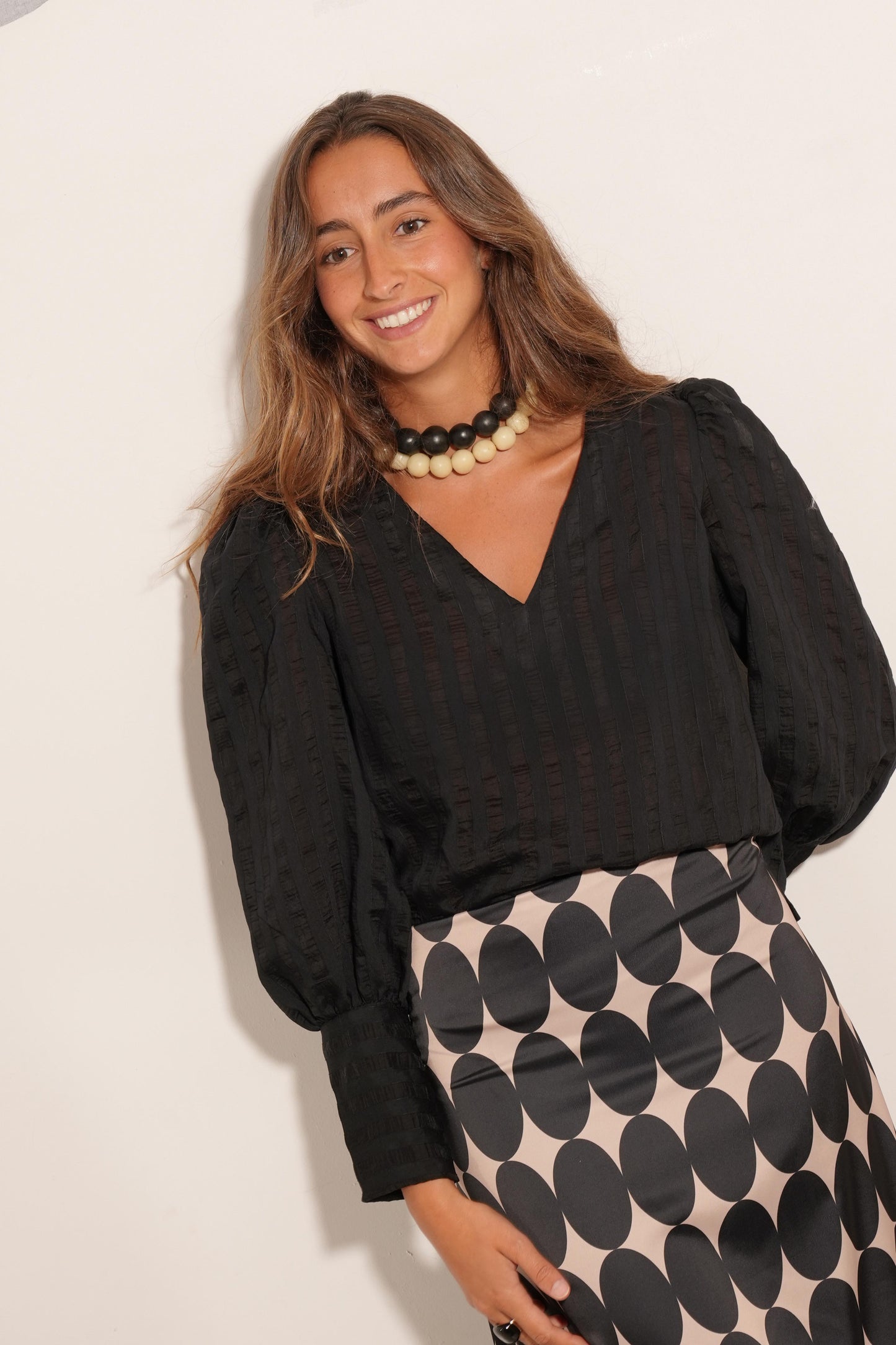 FALDA QUITO LUNARES (NO INCLUYE FAJIN). PRE-ORDER