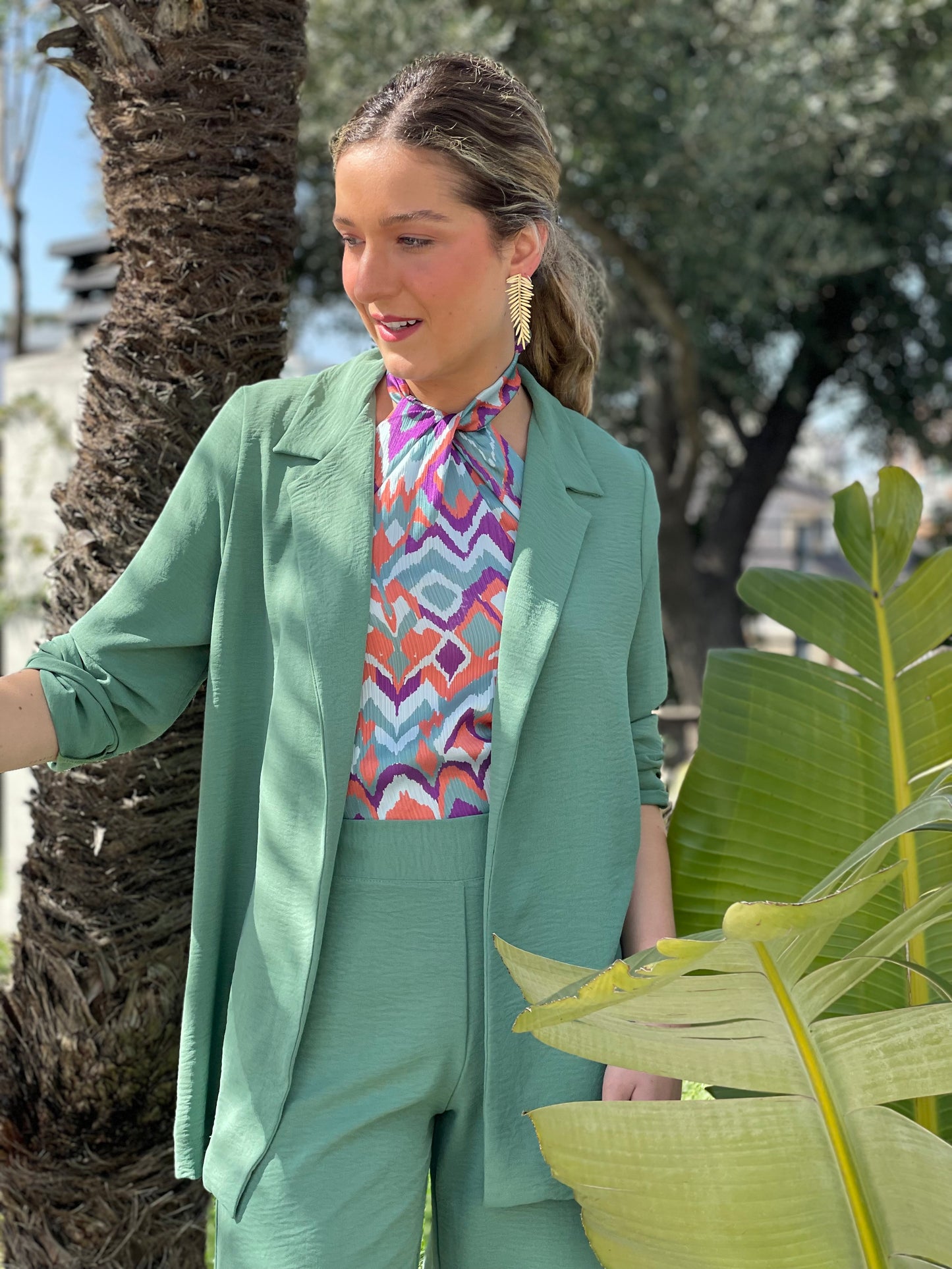 BLAZER OXFORD MUSGO