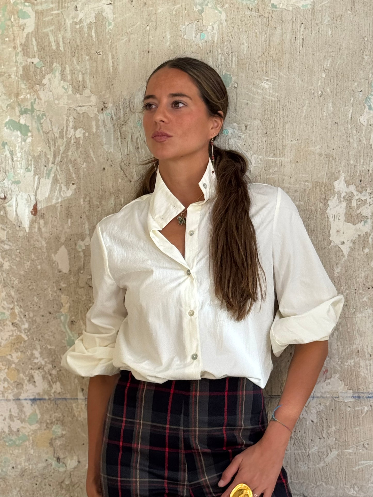 CAMISA BROOKLIN BEIGE
