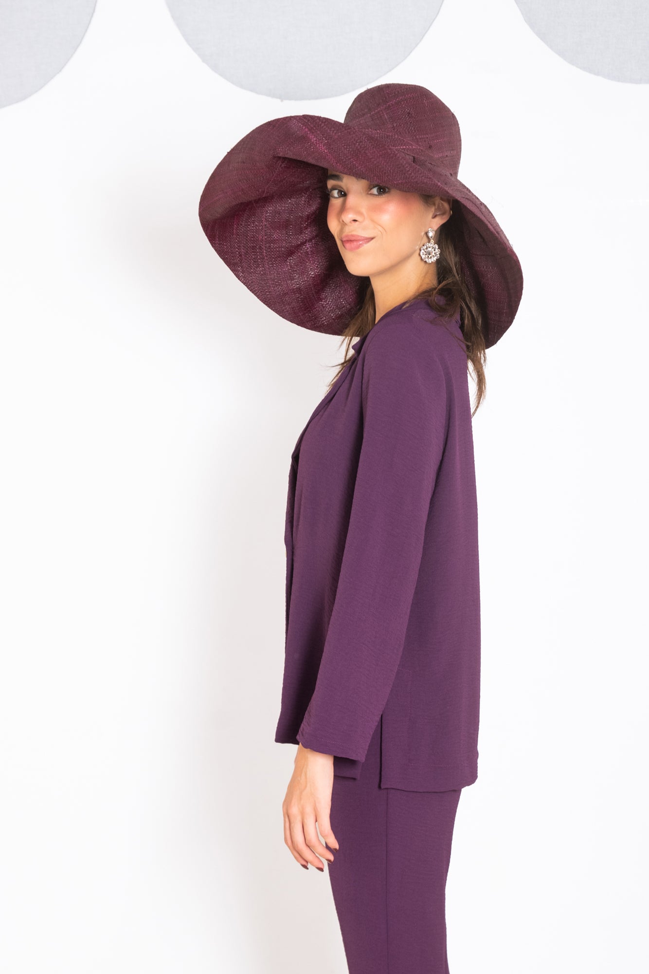 BLAZER GANTE MORADA