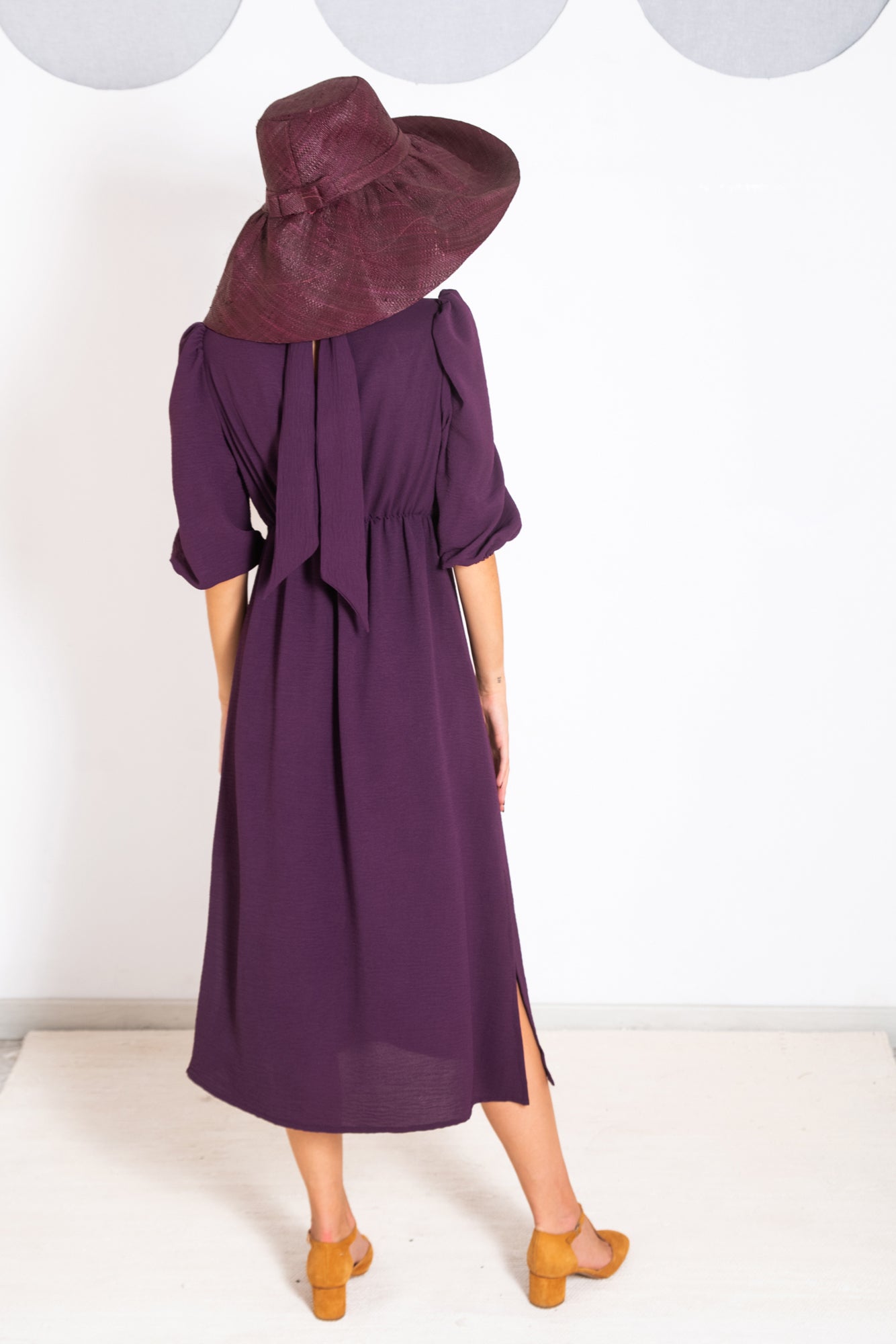 VESTIDO COLONIA ROXO