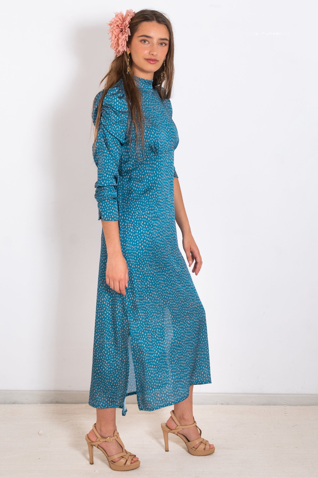 VESTIDO HOLANDÊS AZUL