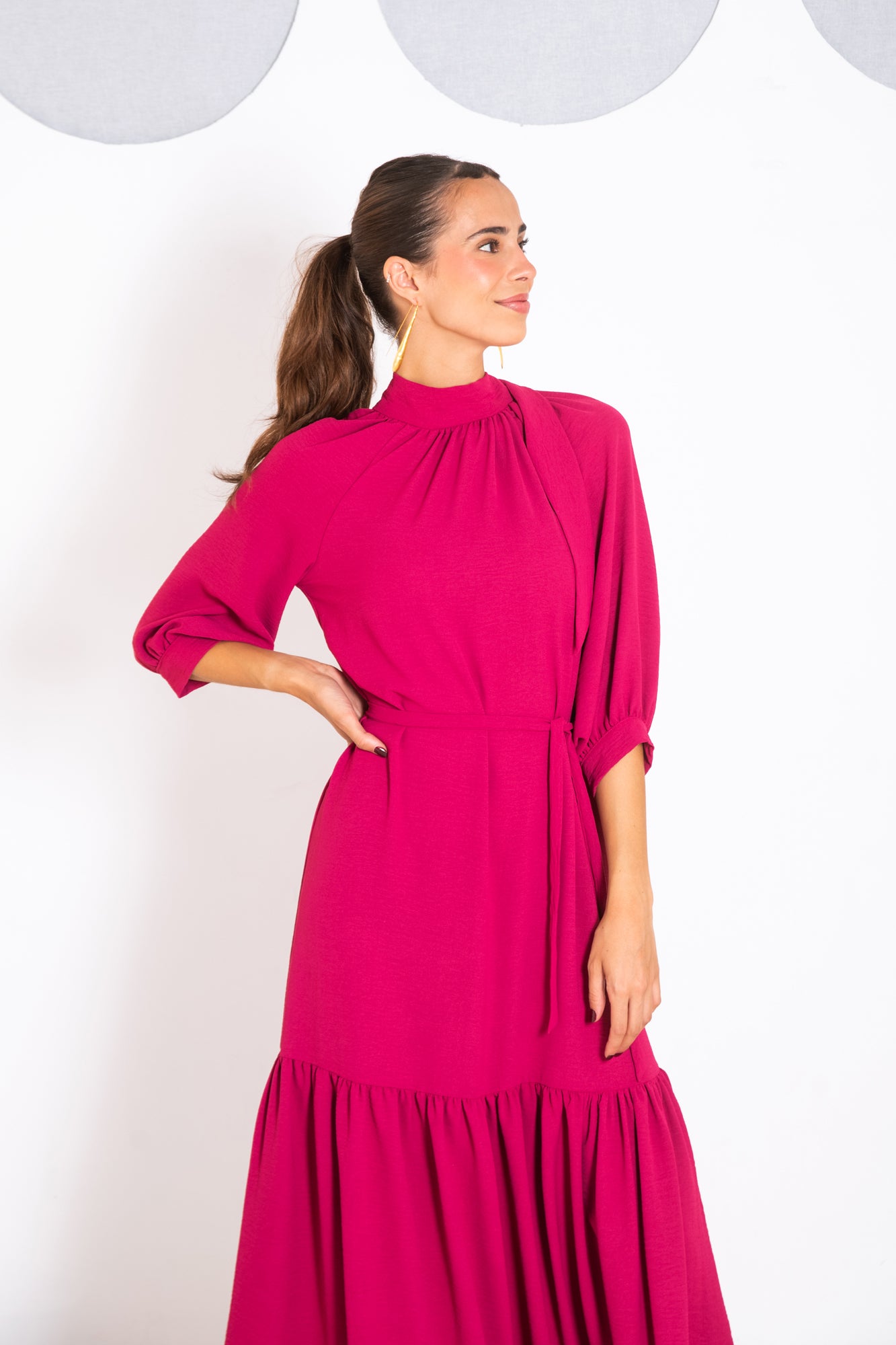VESTIDO BOUGAINVILLA PARIS