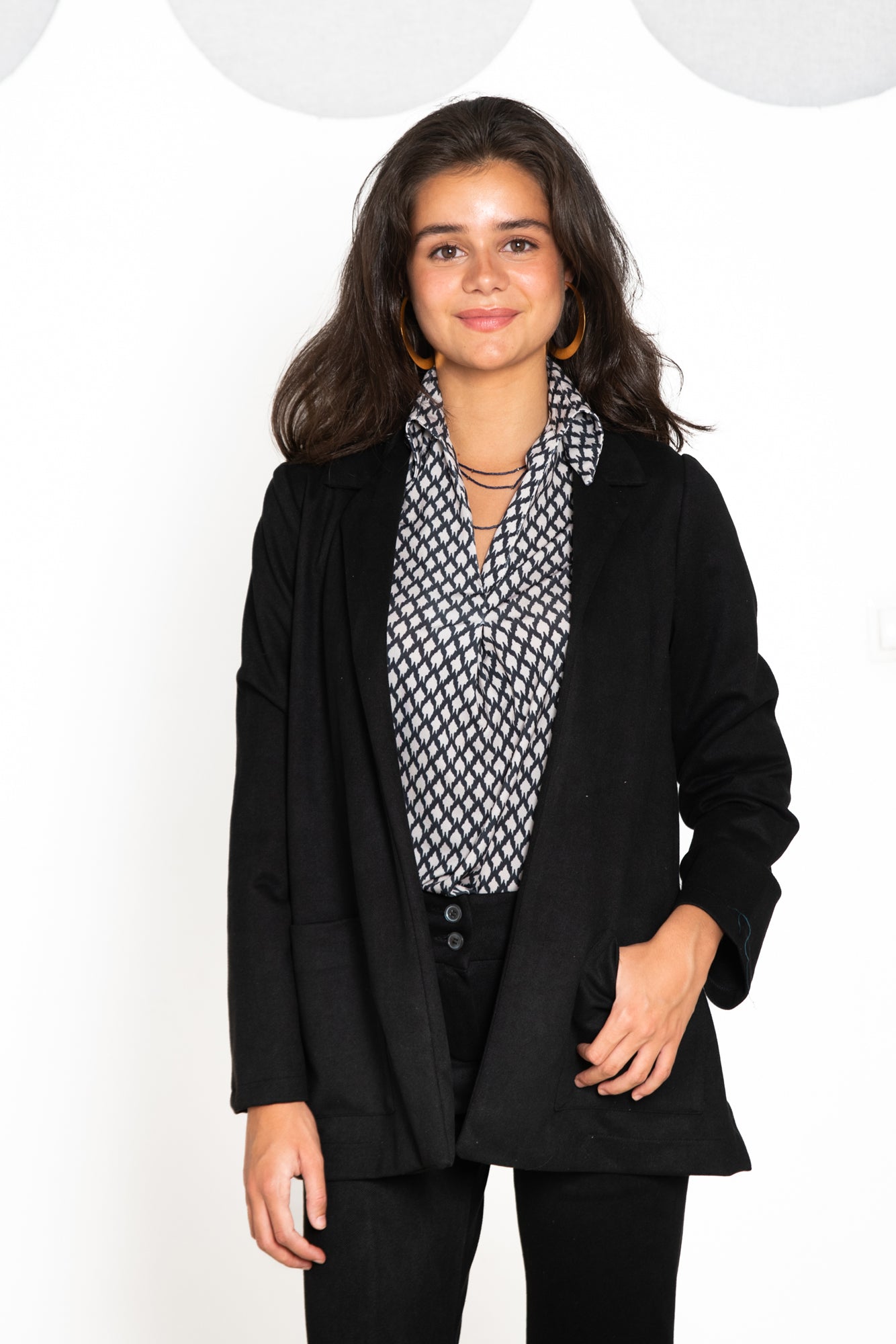 BLAZIER BOSTON PRETO