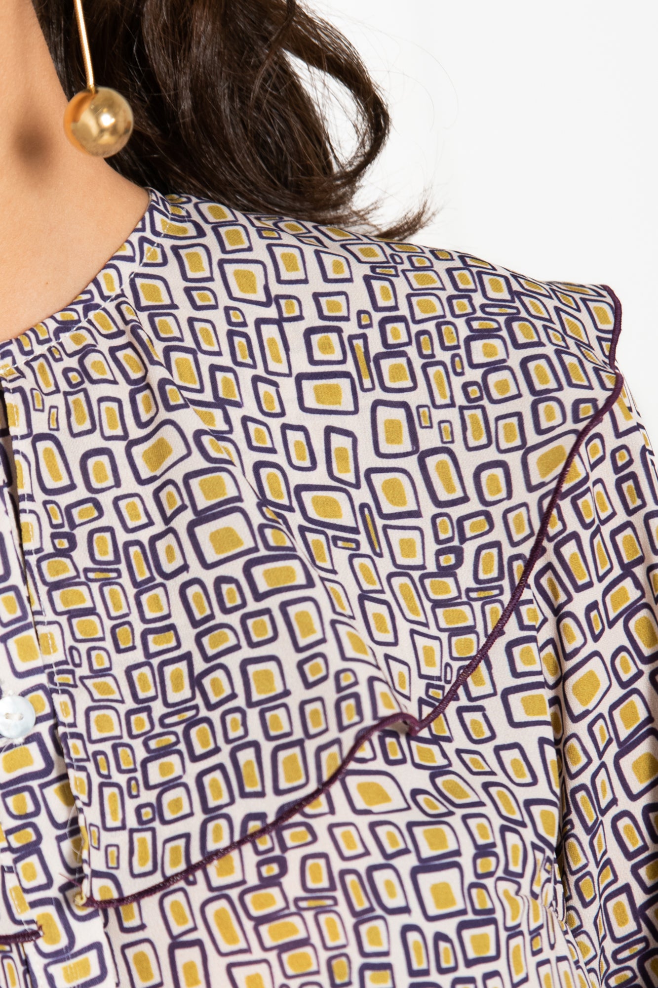 CAMISA BAVIERA RECUADRO.