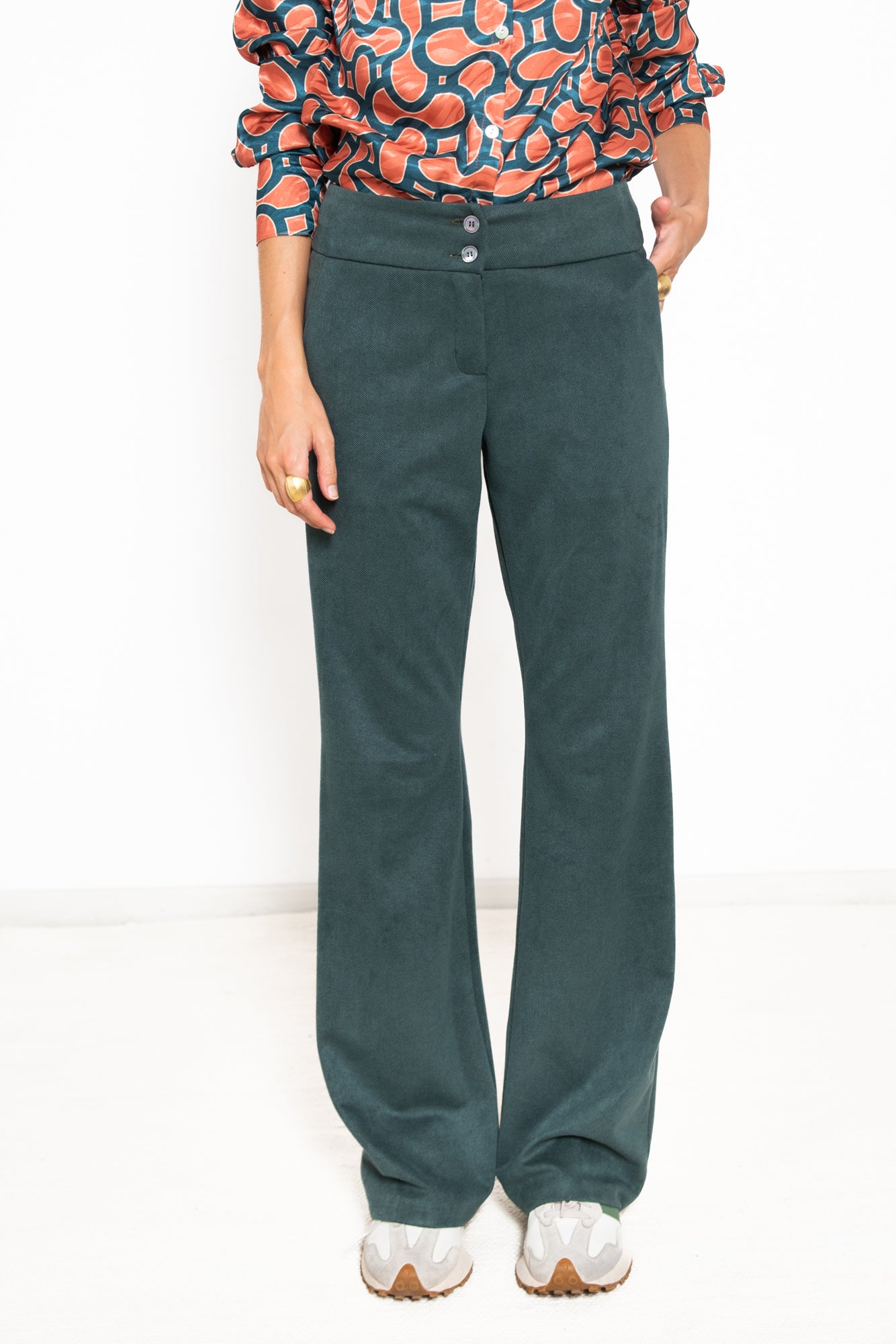 PANTALÓN GINEBRA VERDE