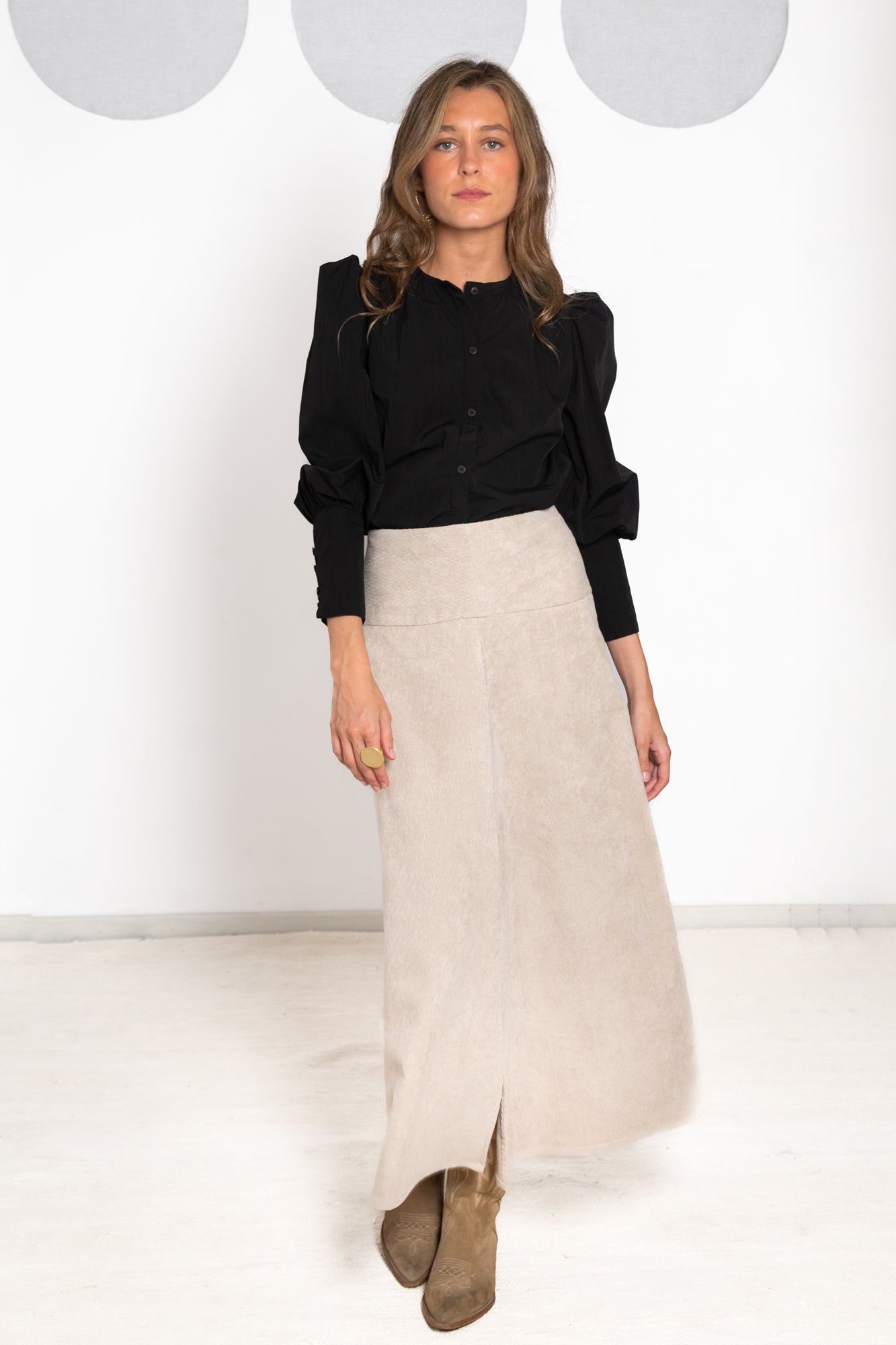 FALDA COIMBRA BEIGE