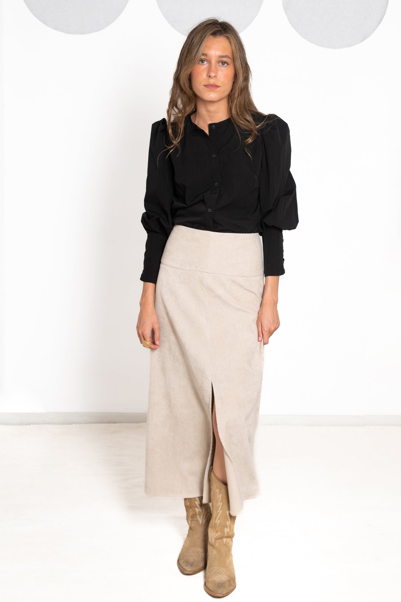 FALDA COIMBRA BEIGE