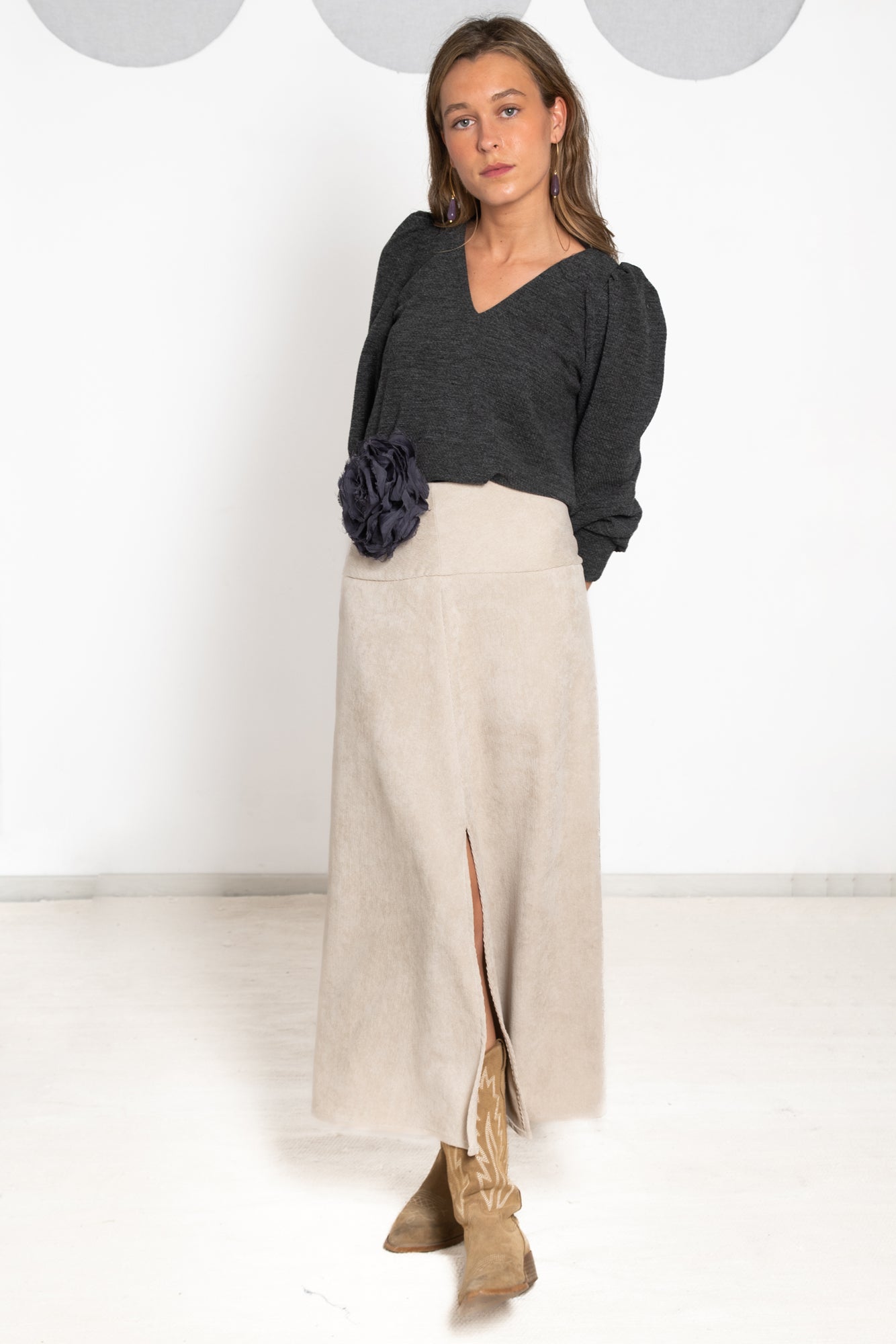 FALDA COIMBRA BEIGE