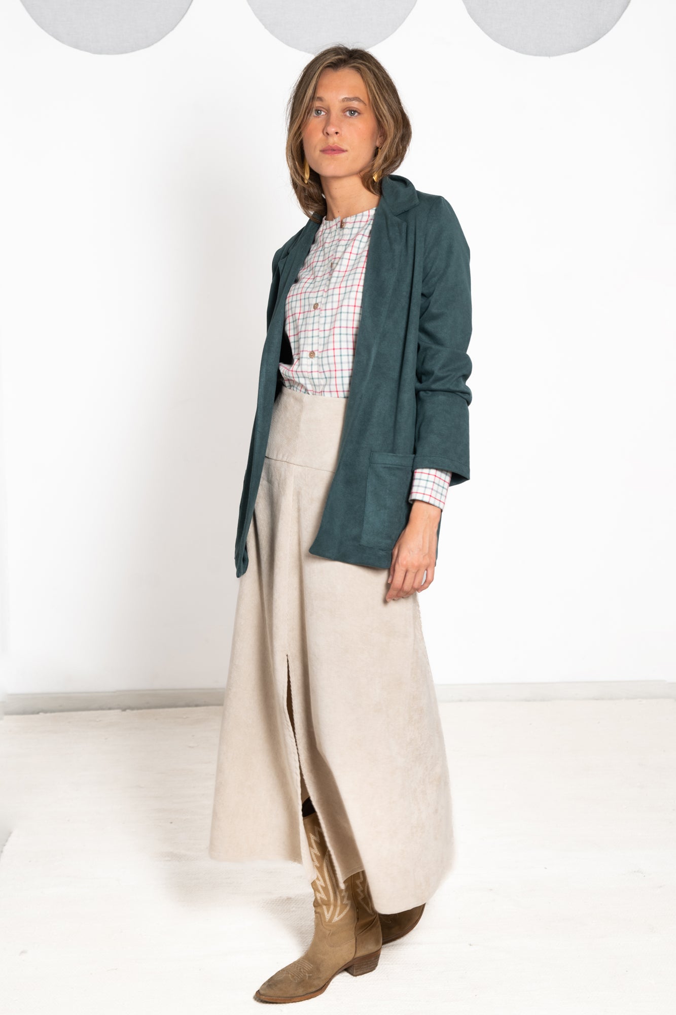FALDA COIMBRA BEIGE