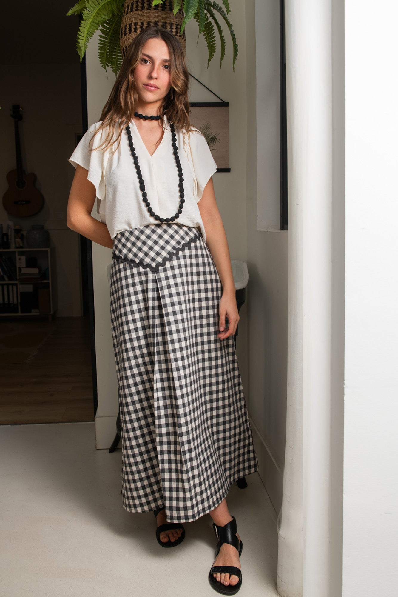 FALDA TOSCANA GRIS