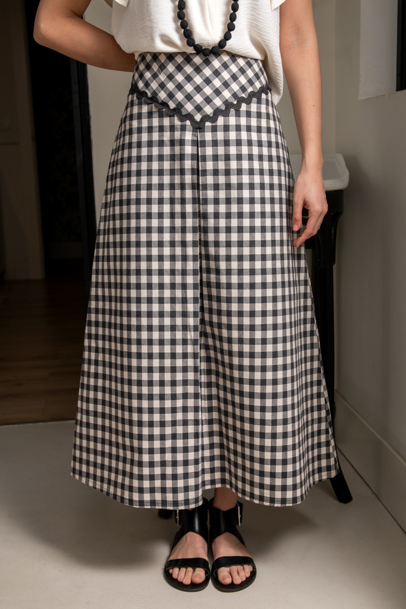 FALDA TOSCANA GRIS