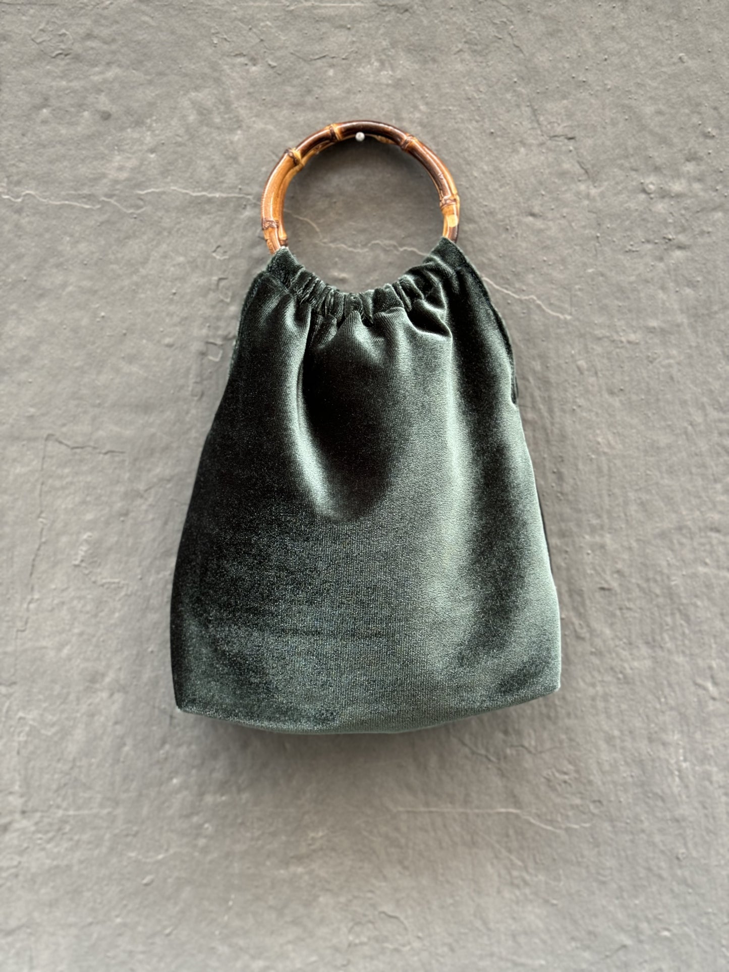 BOLSO VERDE BAMBU