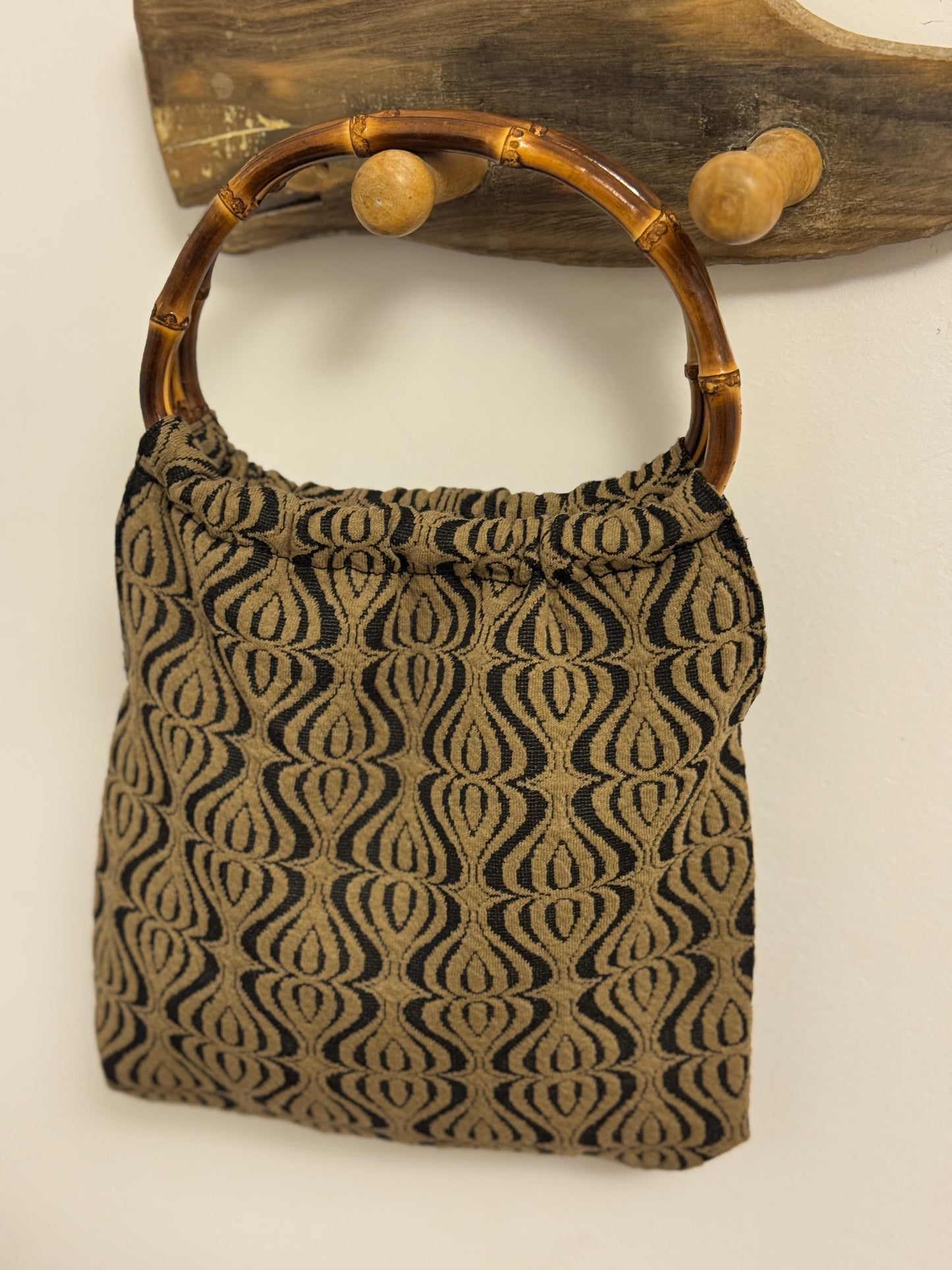 BOLSO BAMBÚ GEOMETRICO