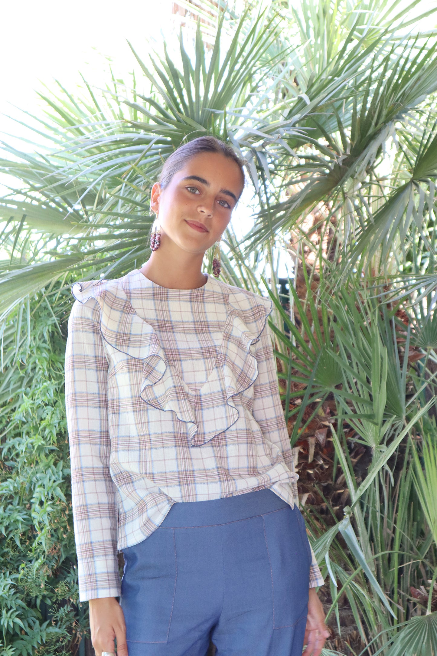 CAMISA LINEA CUADROS