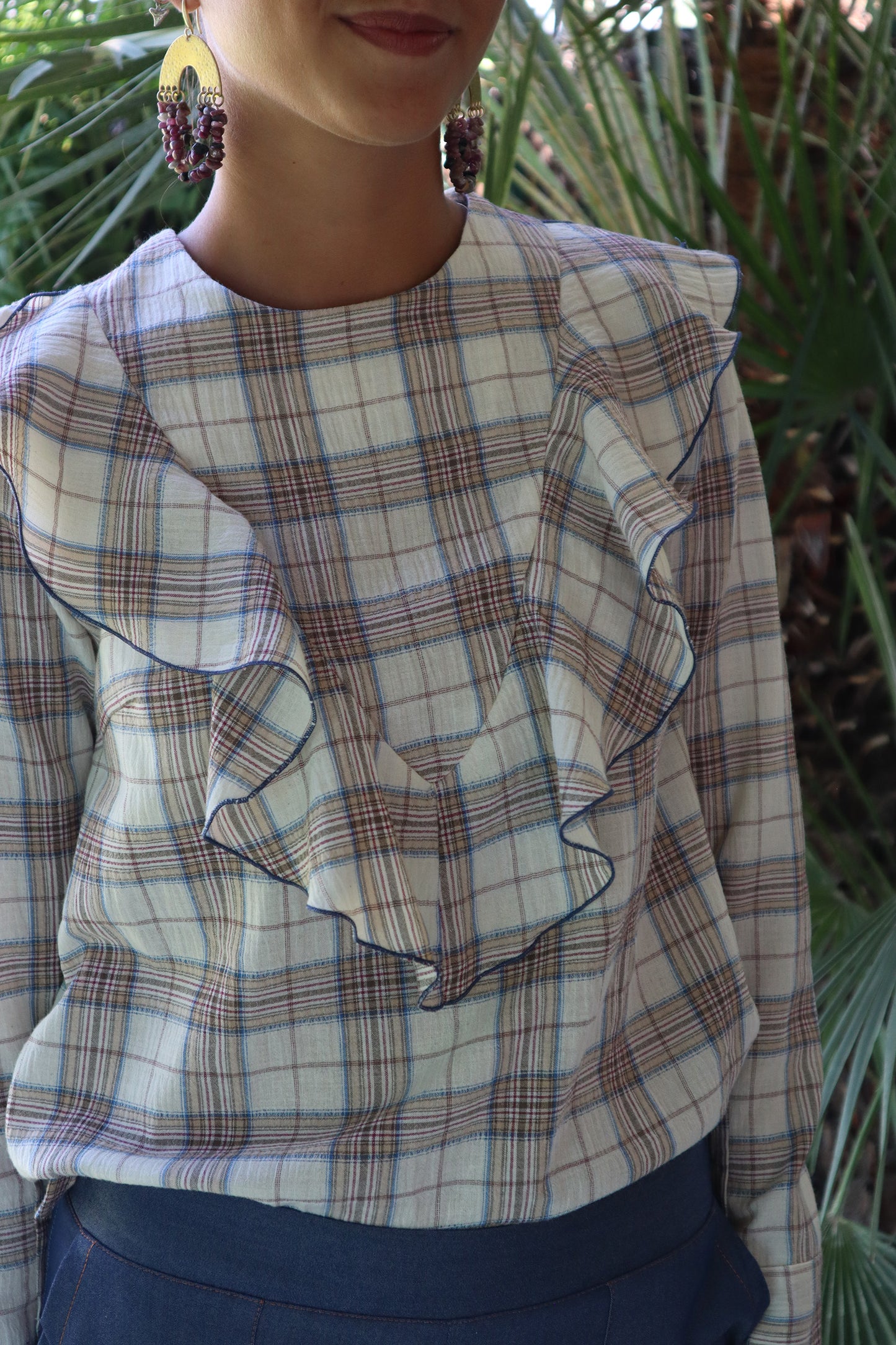CAMISA LINEA CUADROS