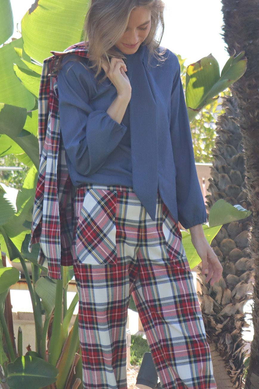 PANTALON ESCOCIA TARTAN.