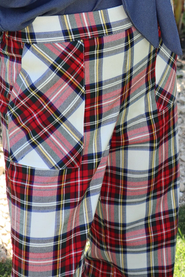 PANTALON ESCOCIA TARTAN.