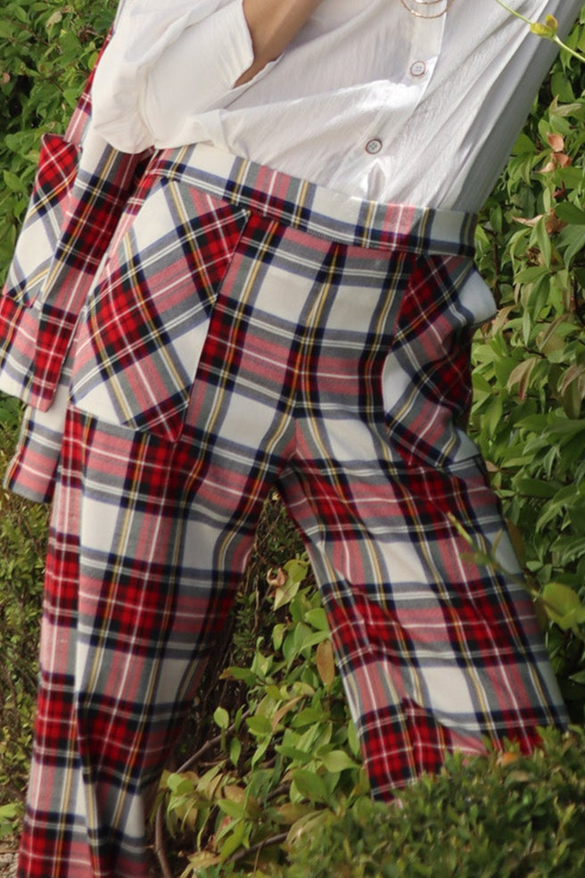 PANTALON ESCOCIA TARTAN.
