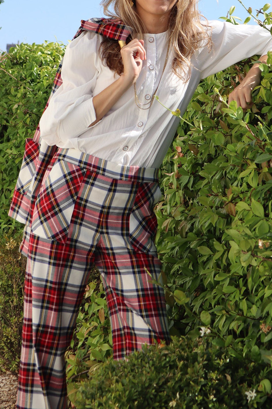 PANTALON ESCOCIA TARTAN.
