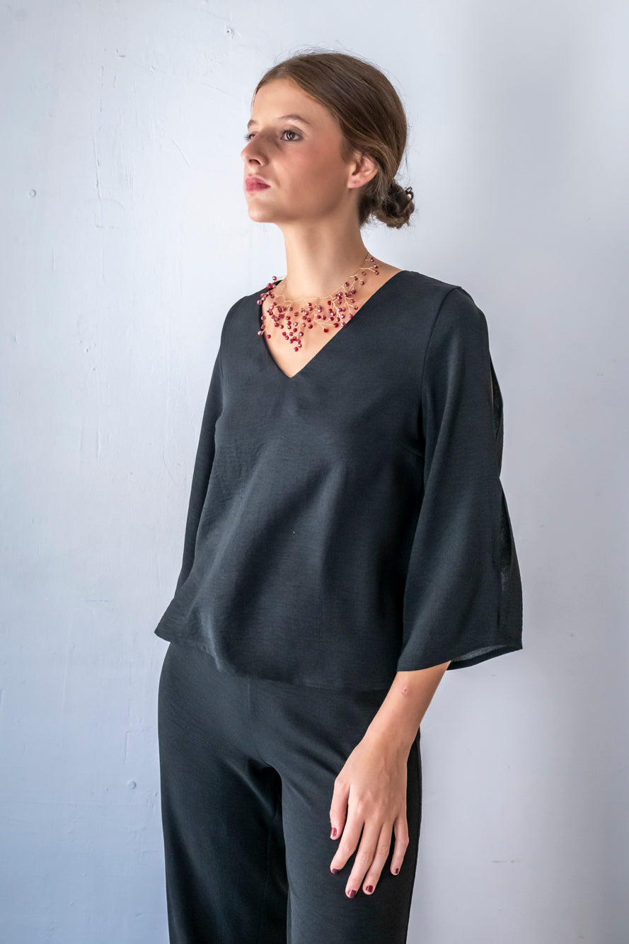 CAMISA PERÚ NEGRA