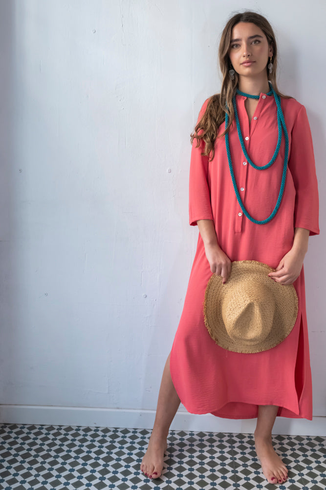 VESTIDO DUBLIN CORAL
