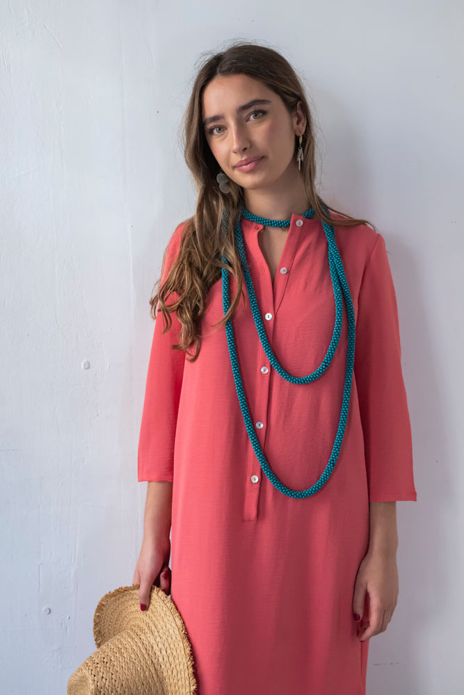 VESTIDO DUBLIN CORAL