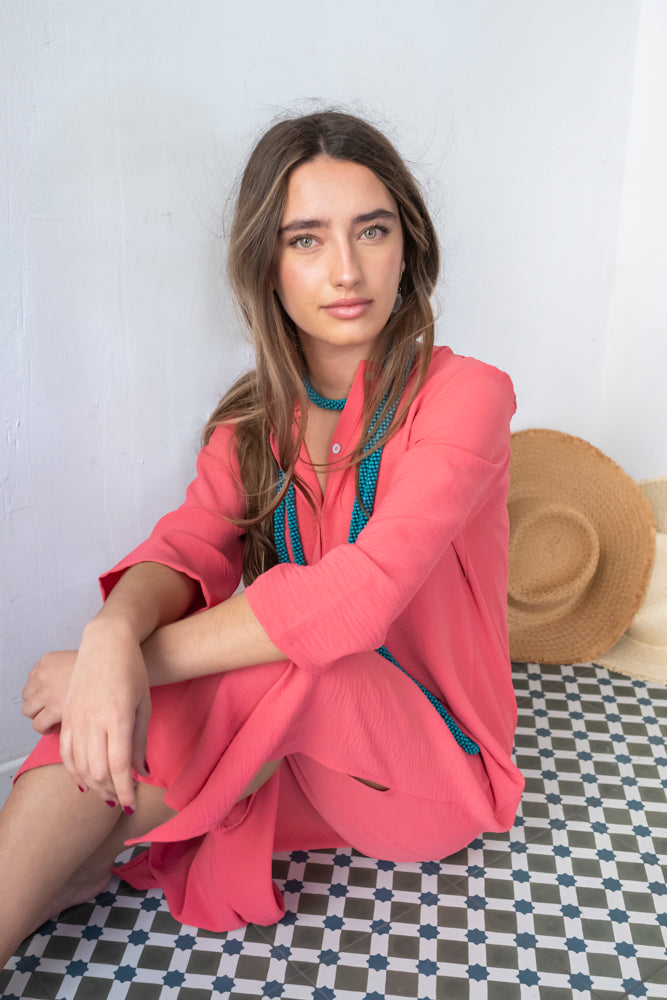 VESTIDO DUBLIN CORAL