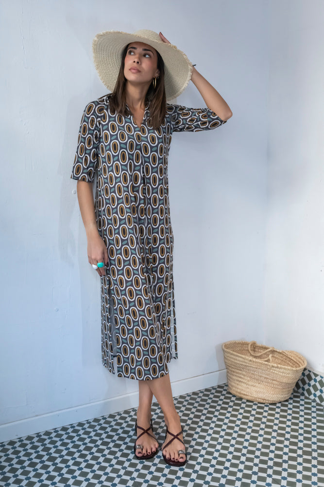VESTIDO OVAL DE LONDRES