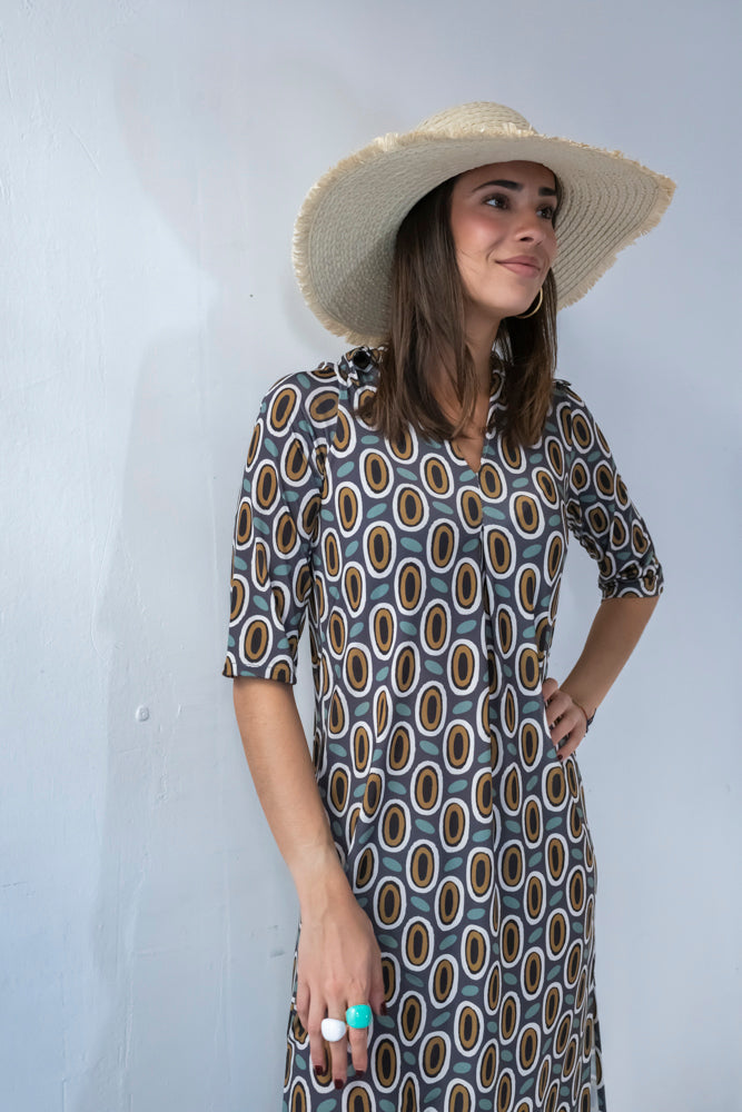 VESTIDO OVAL DE LONDRES