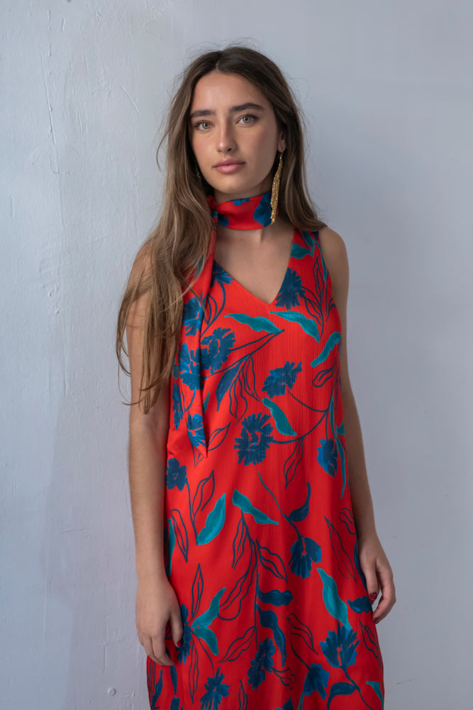 VESTIDO MARRAQUECH ROJO