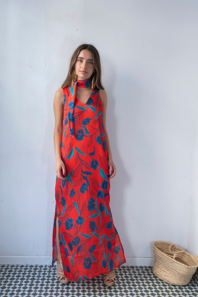 VESTIDO MARRAQUECH ROJO