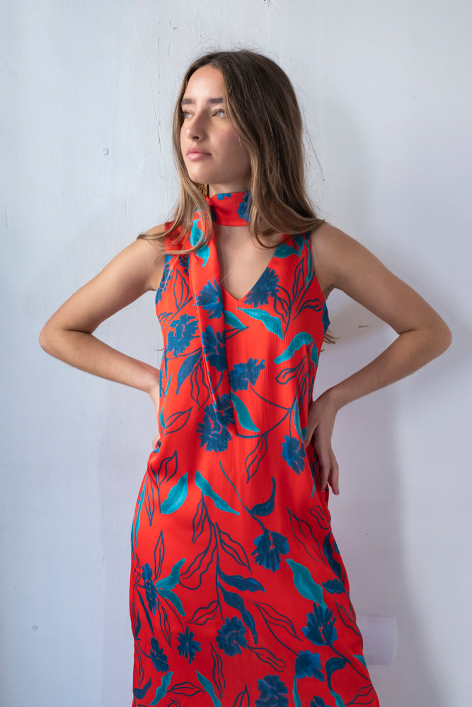 VESTIDO MARRAQUECH ROJO