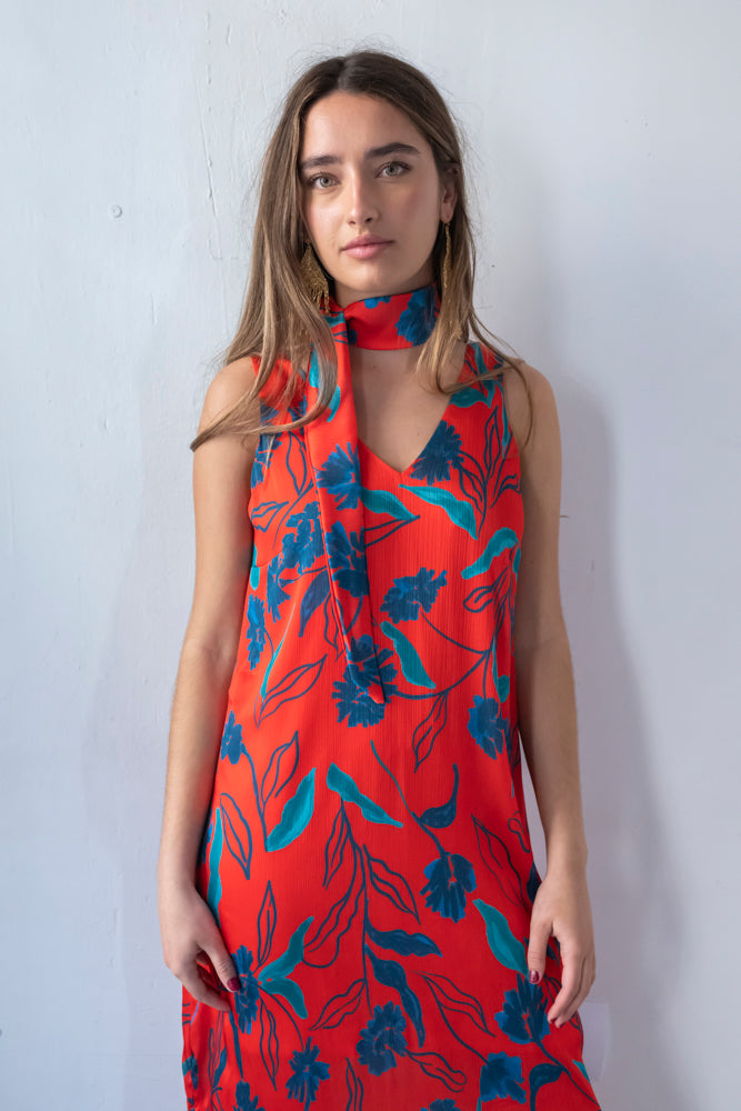 VESTIDO MARRAQUECH ROJO