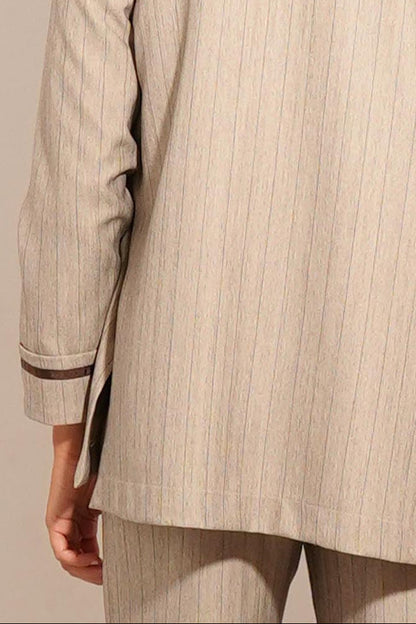 BLAZIER OXFORD DIPLOMÁTICA BEIGE