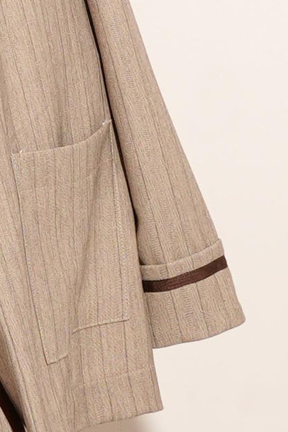 BLAZIER OXFORD DIPLOMÁTICA BEIGE