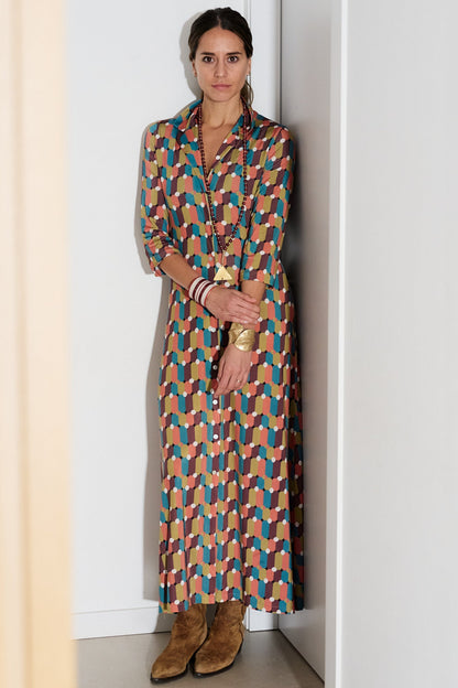 VESTIDO ESCORIAL MOSAICO