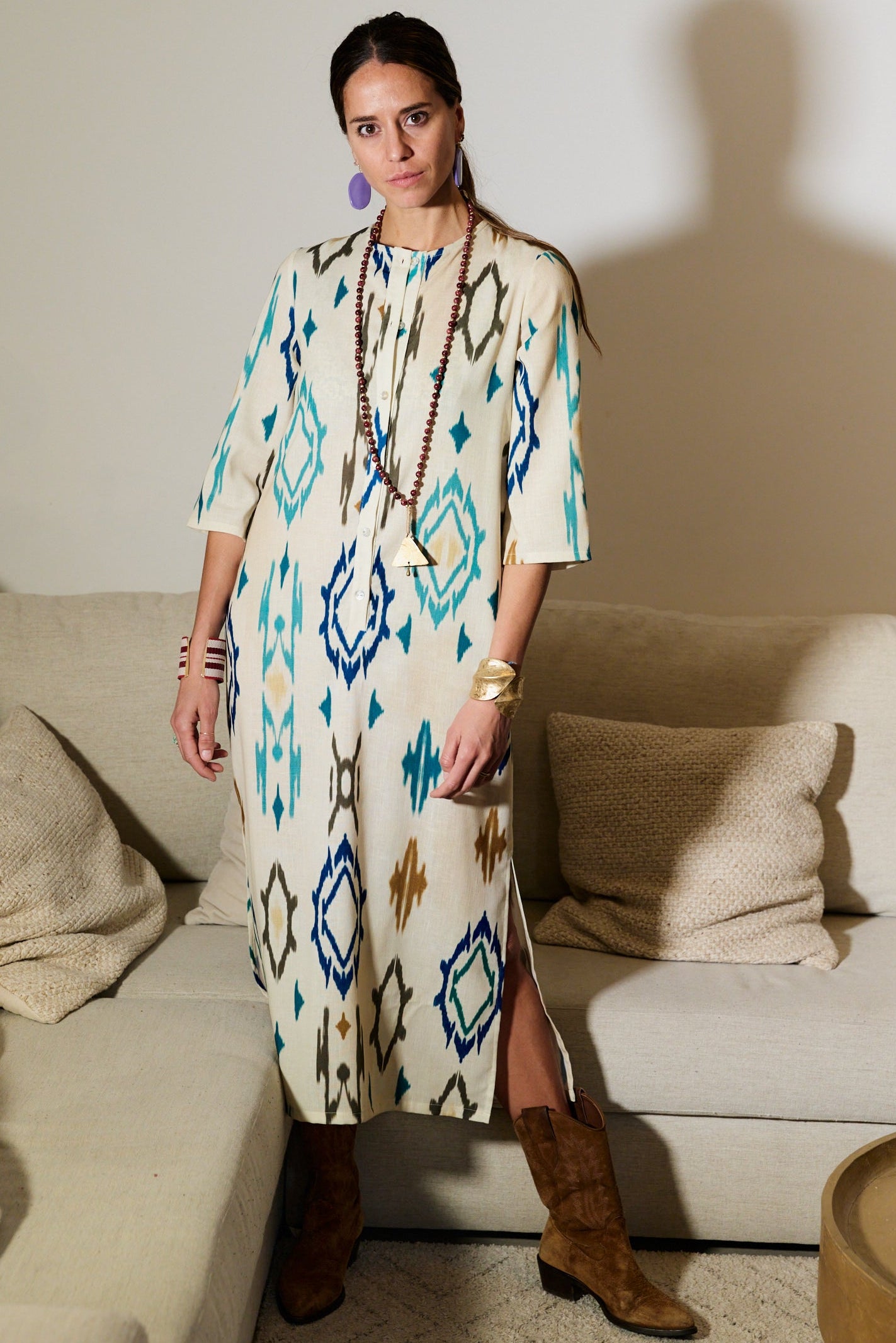 VESTIDO DUBLIN IKAT