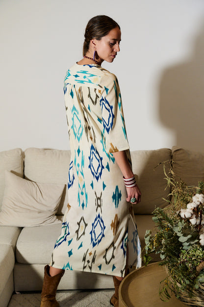 VESTIDO DUBLIN IKAT