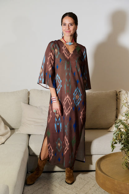 VESTIDO NAIROBI MARRÓN