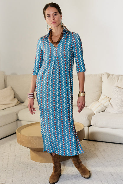 VESTIDO LONDRES ESPIGAS