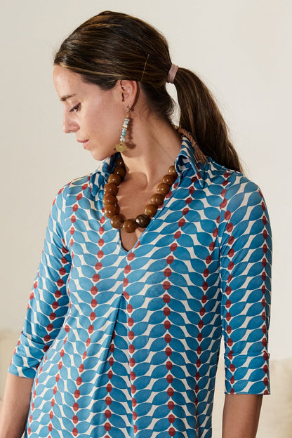 VESTIDO LONDRES ESPIGAS