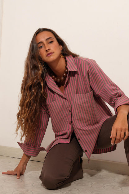 CAMISA BRASIL RAYA ROSA