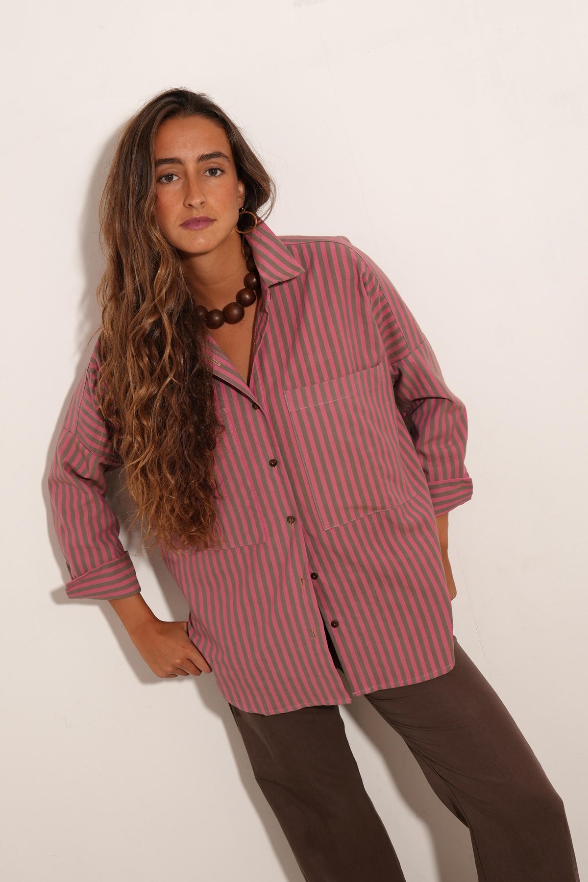 CAMISA BRASIL RAYA ROSA